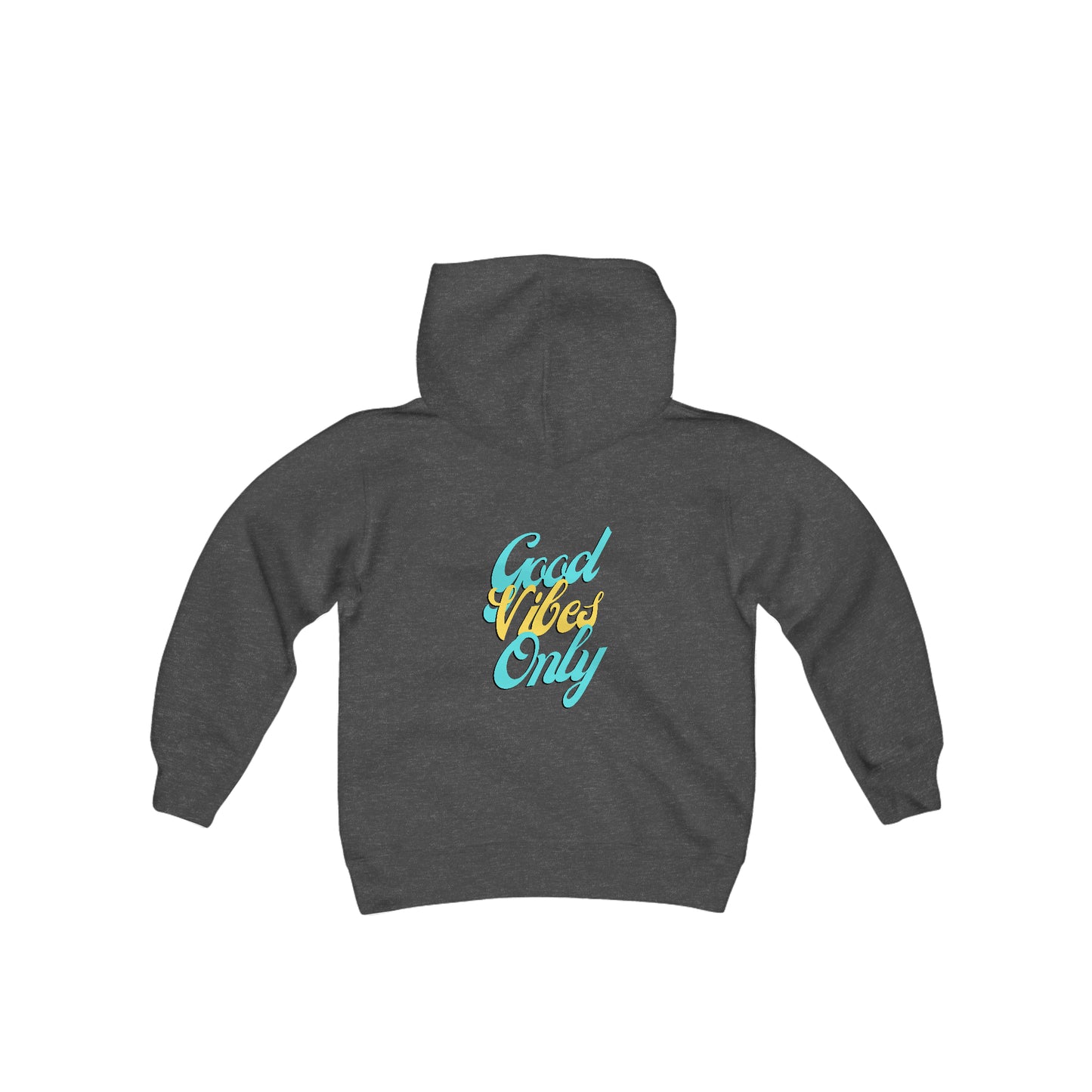 Maie Collection - Good Vibes Only Youth Heavy Blend Hooded Sweatshirt