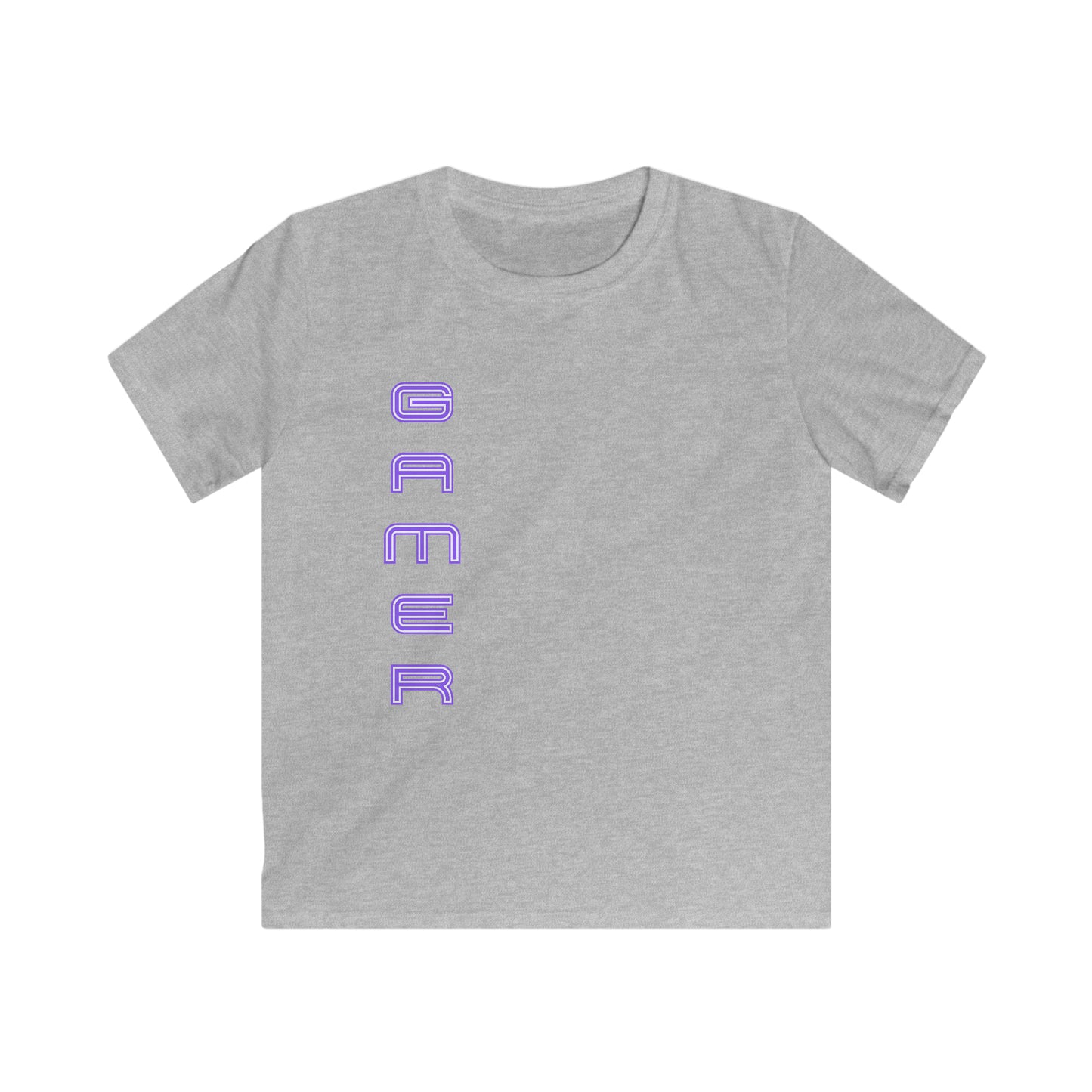 Maie Collection - Gamer Purple Kids Softstyle Tee