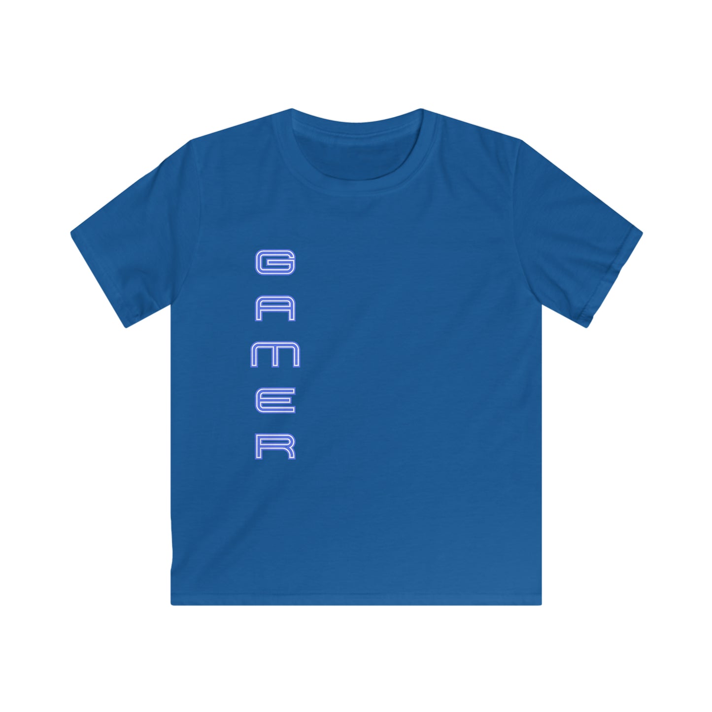 Cole Collection - Gamer Blue Kids Softstyle Tee