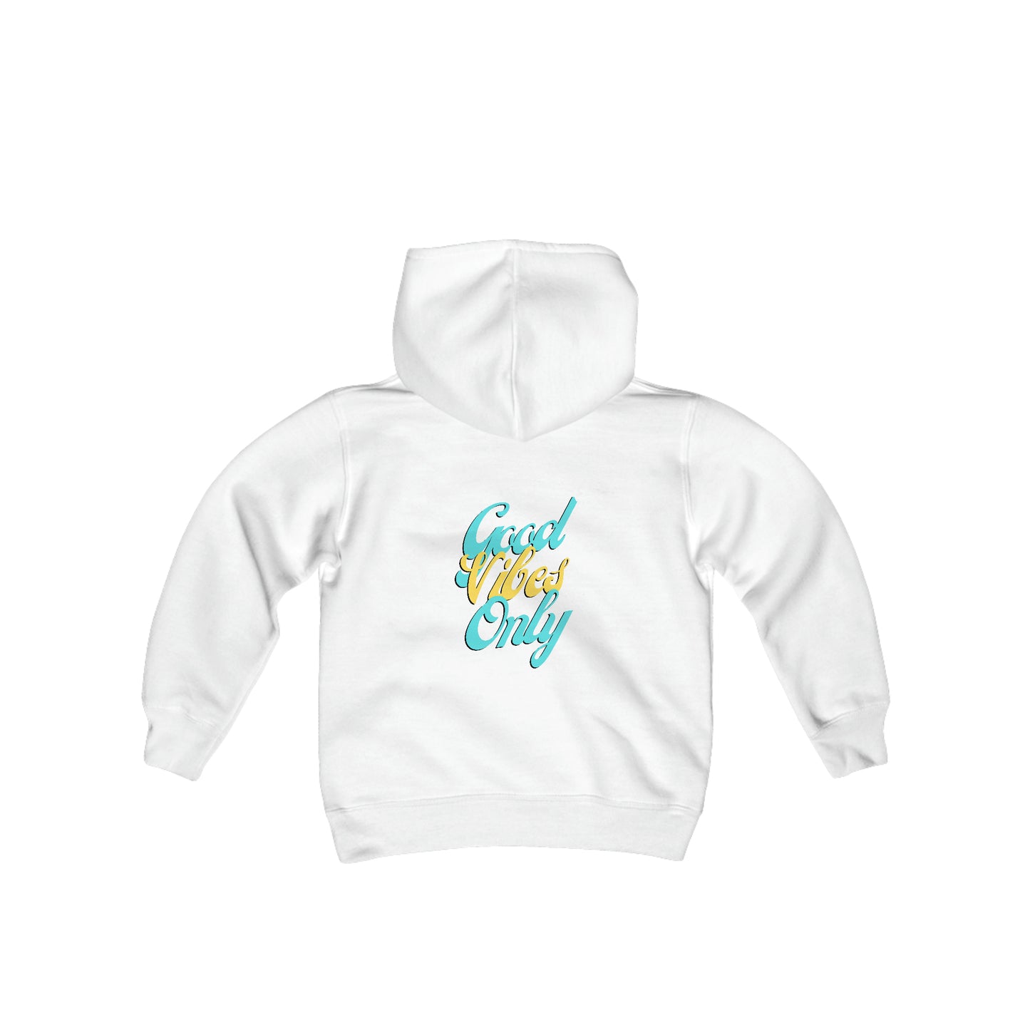 Maie Collection - Good Vibes Only Youth Heavy Blend Hooded Sweatshirt