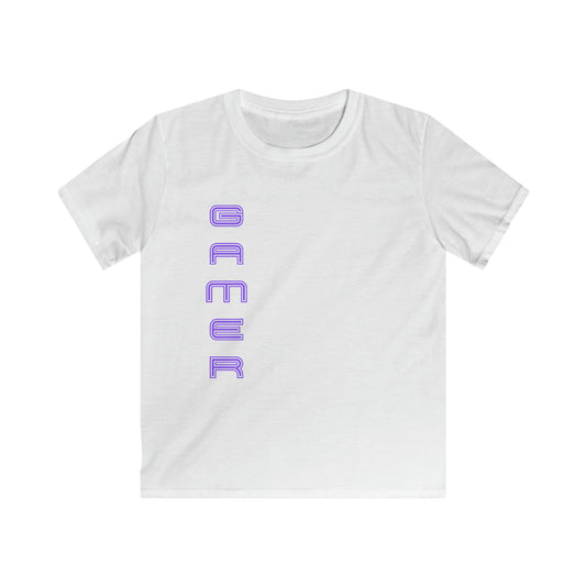 Maie Collection - Gamer Purple Kids Softstyle Tee