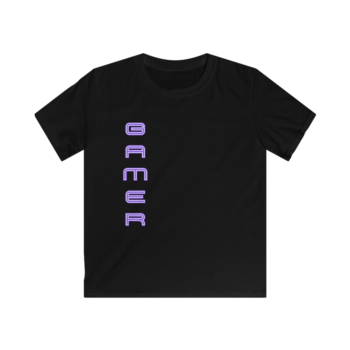 Maie Collection - Gamer Purple Kids Softstyle Tee