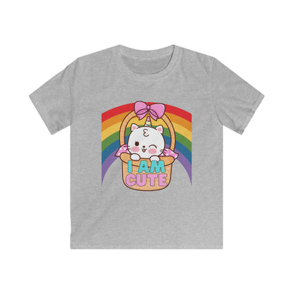 Maie Collection - I am Cute Kids Softstyle Tee