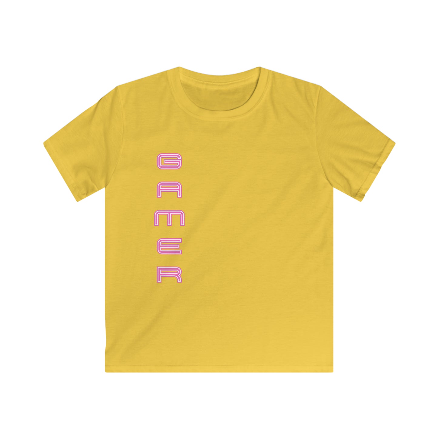 Maie Collection - Gamer Pink Kids Softstyle Tee