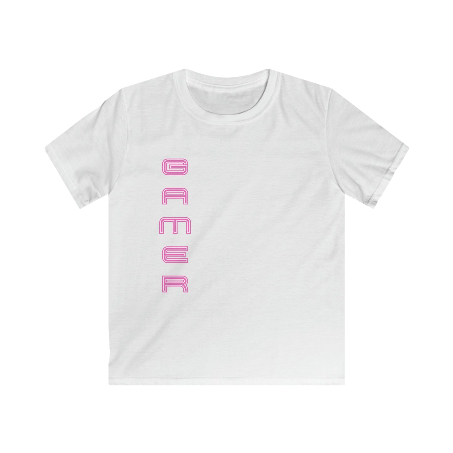 Maie Collection - Gamer Pink Kids Softstyle Tee