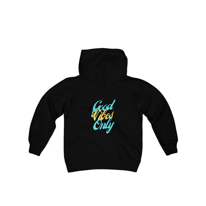 Maie Collection - Good Vibes Only Youth Heavy Blend Hooded Sweatshirt