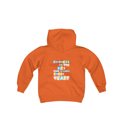 Kindness - Youth Heavy Blend Hooded Sweatshirt