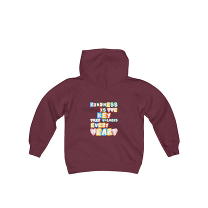 Kindness - Youth Heavy Blend Hooded Sweatshirt