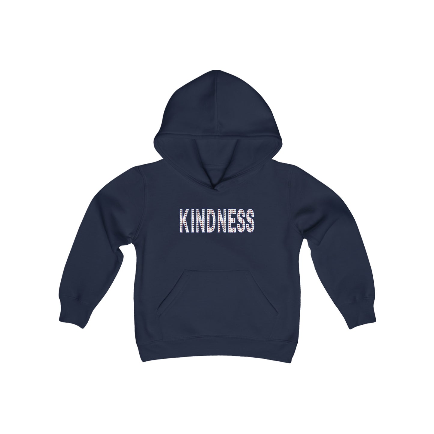 Kindness - Kids Heavy Blend Hooded Sweatshirt