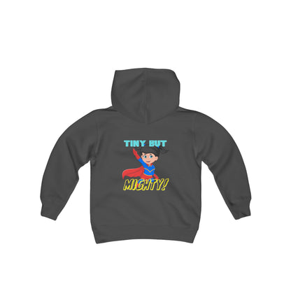 Maie Collection - Tiny But Mighty! Youth Heavy Blend Hooded Sweatshirt