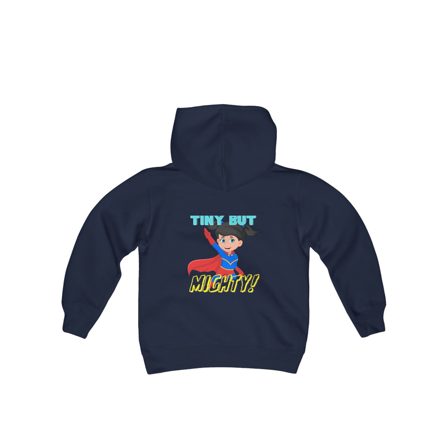 Maie Collection - Tiny But Mighty! Youth Heavy Blend Hooded Sweatshirt