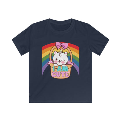 Maie Collection - I am Cute Kids Softstyle Tee