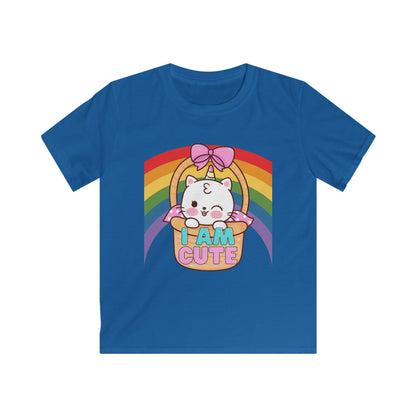 Maie Collection - I am Cute Kids Softstyle Tee