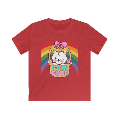 Maie Collection - I am Cute Kids Softstyle Tee