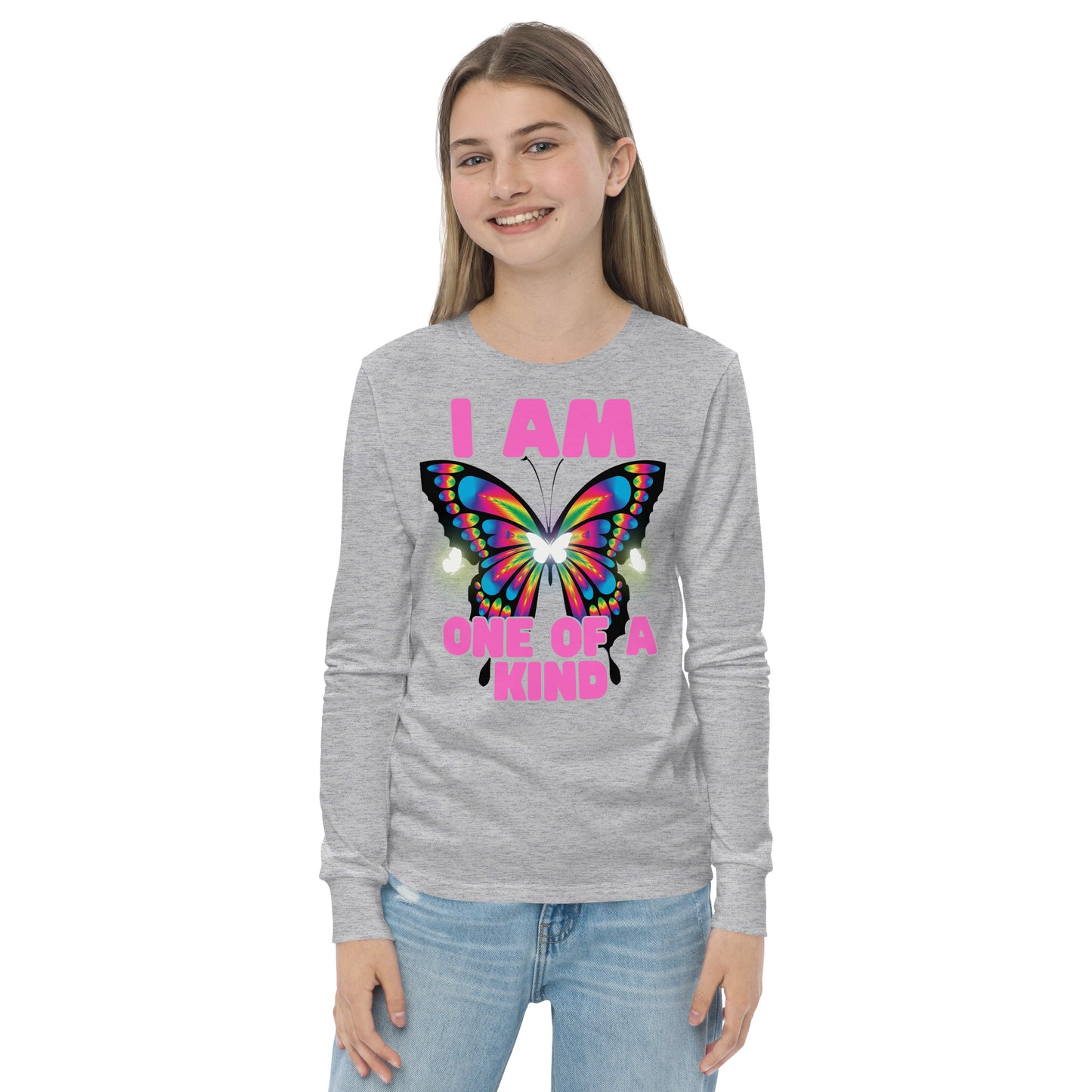 Girls Long Sleeve Tee - One Of A Kind