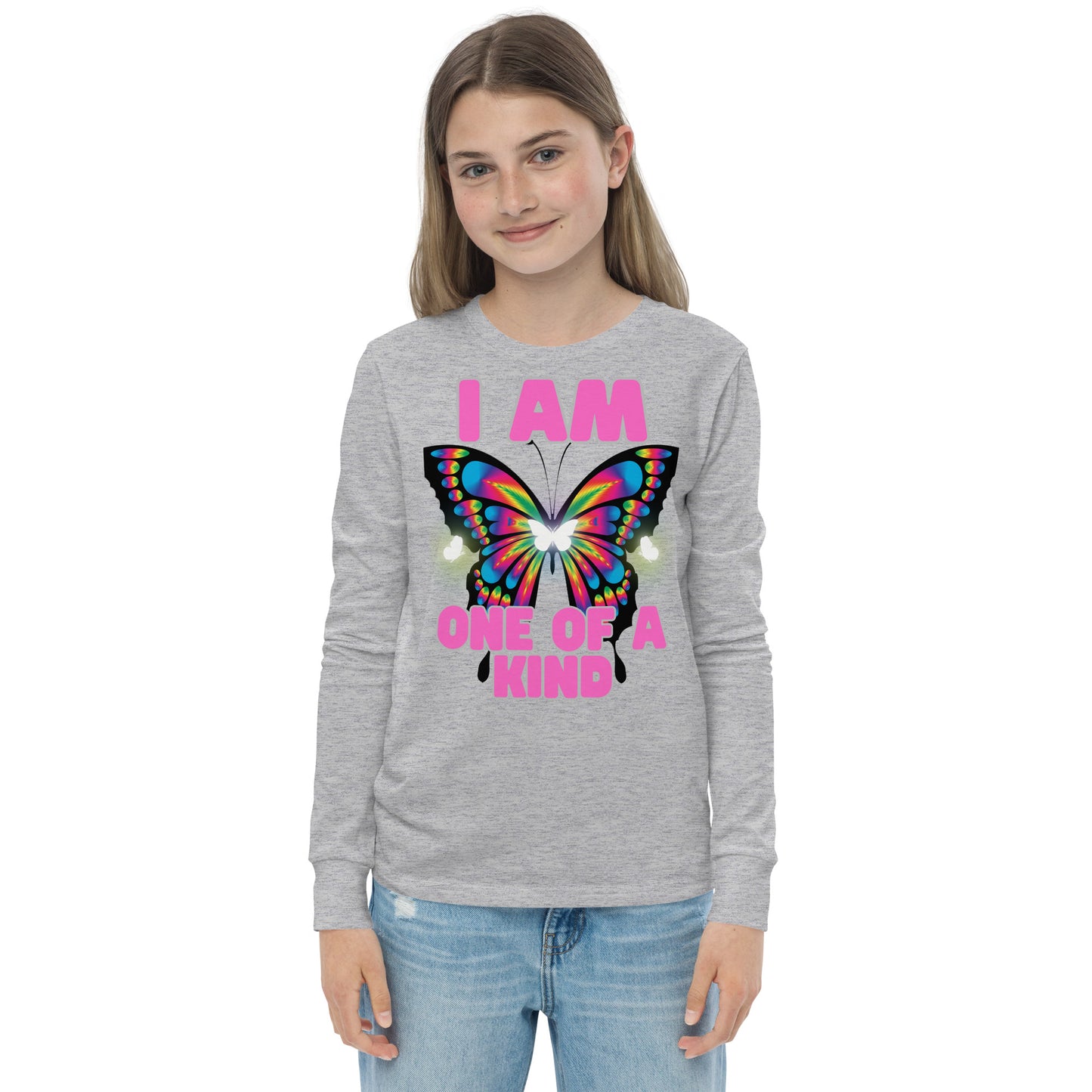 Girls Long Sleeve Tee - One Of A Kind