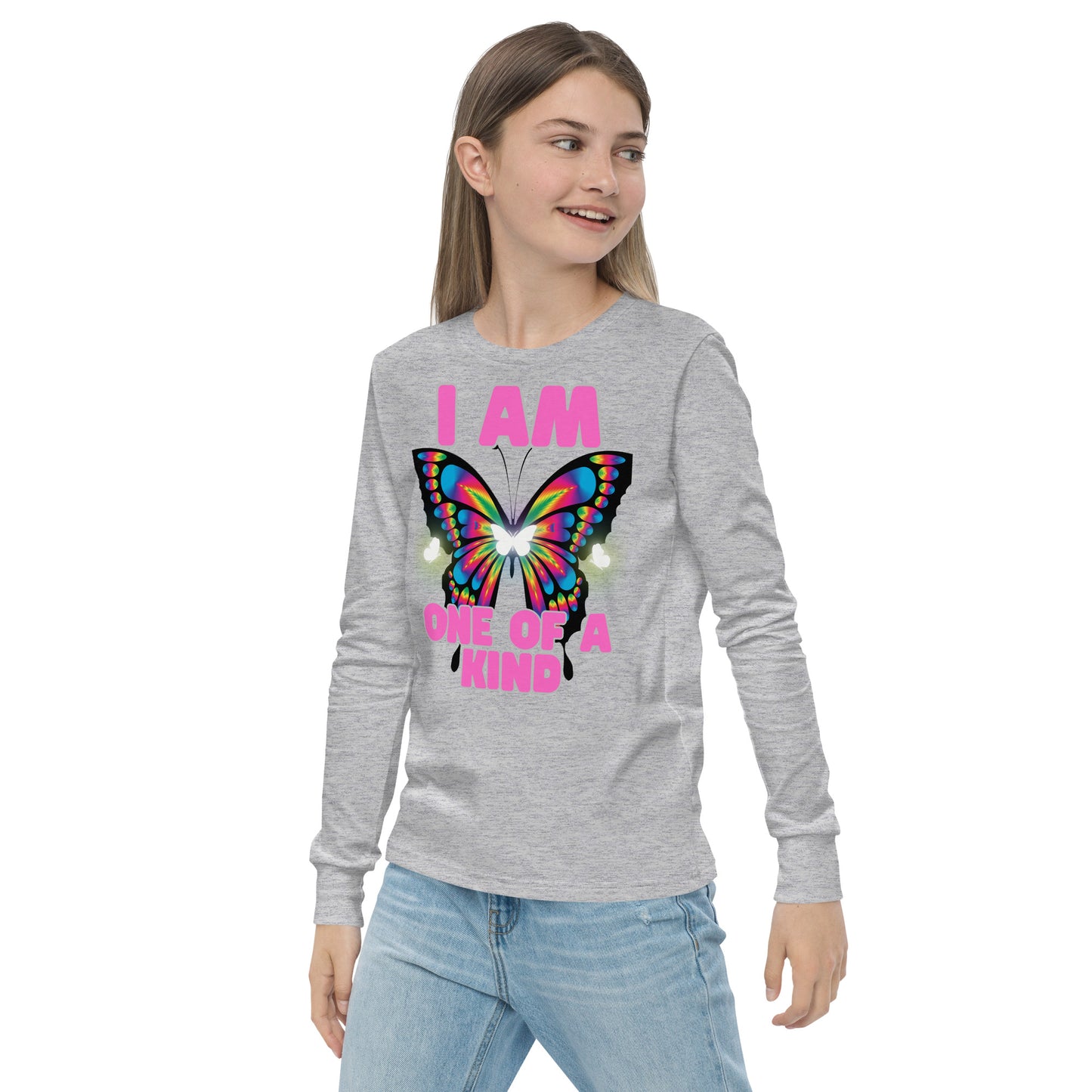 Girls Long Sleeve Tee - One Of A Kind