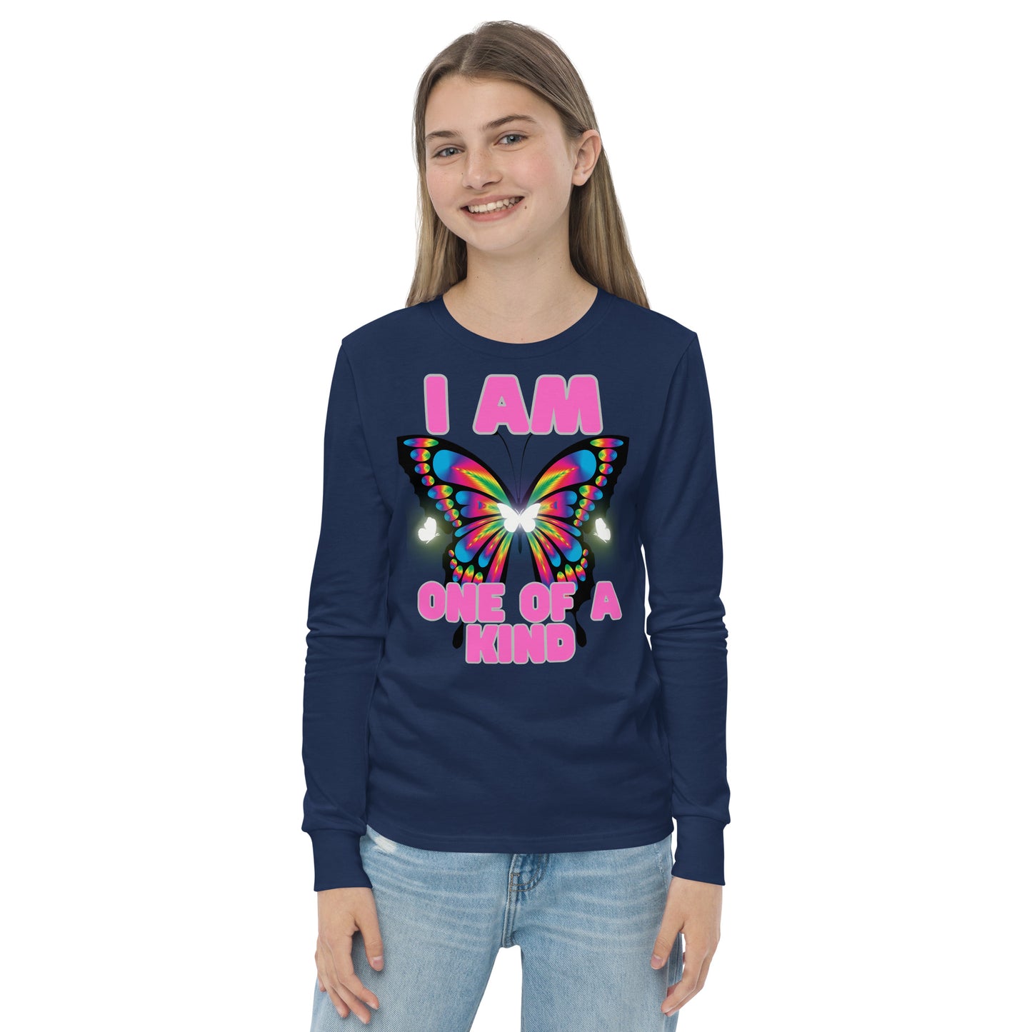 Girls Long Sleeve Tee - One Of A Kind