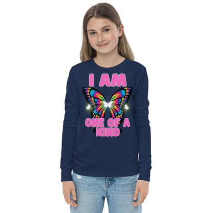 Girls Long Sleeve Tee - One Of A Kind