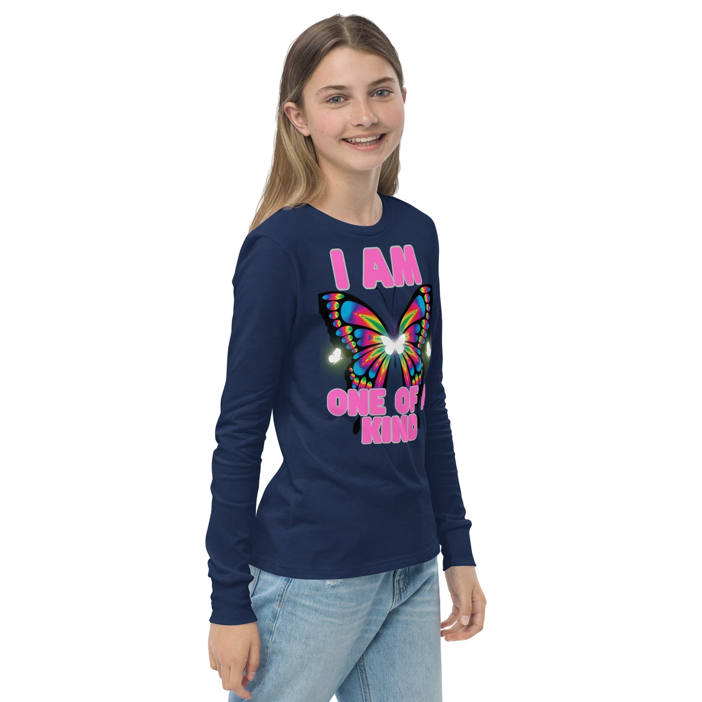 Girls Long Sleeve Tee - One Of A Kind