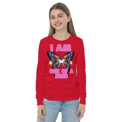 Girls Long Sleeve Tee - One Of A Kind