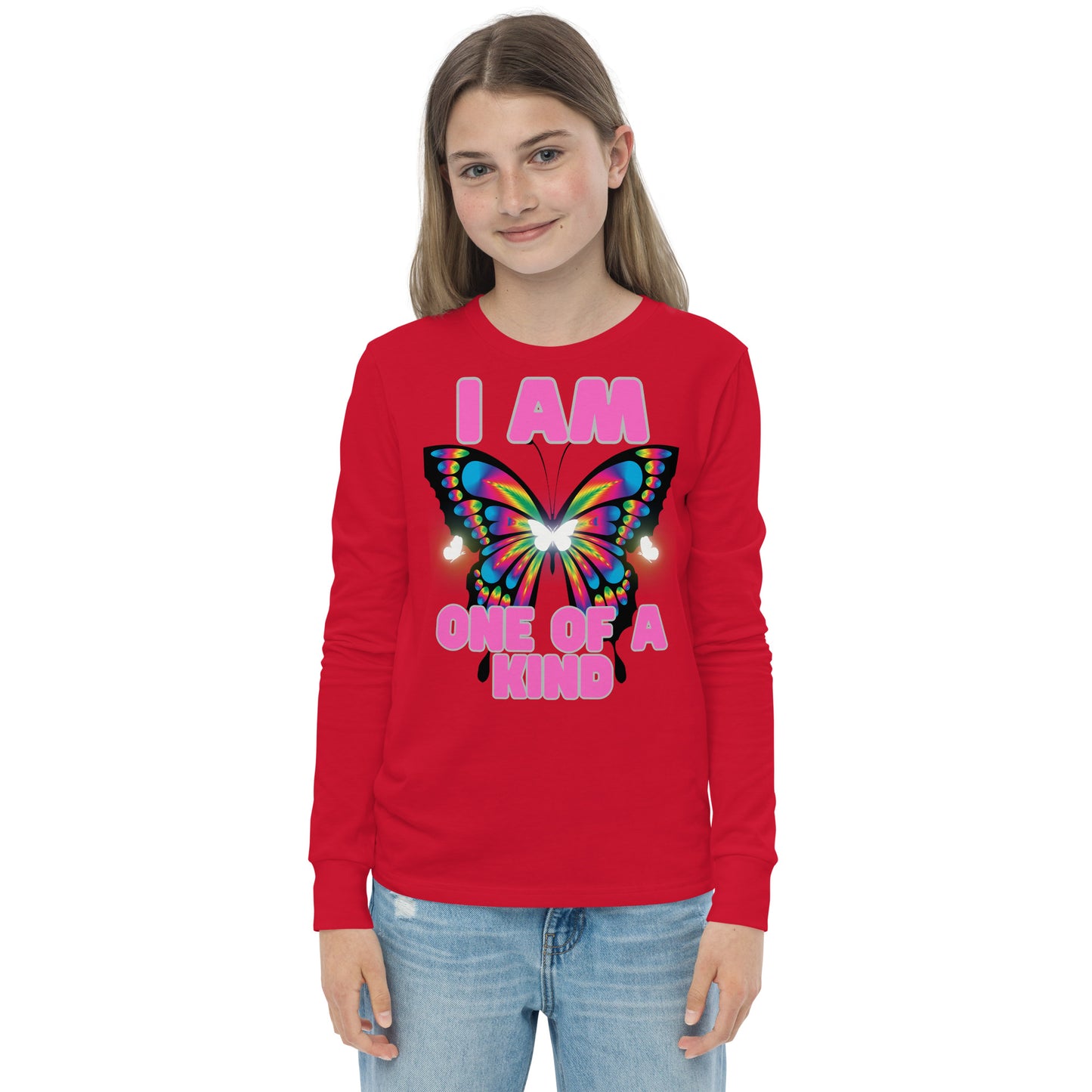 Girls Long Sleeve Tee - One Of A Kind