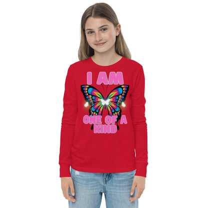 Girls Long Sleeve Tee - One Of A Kind