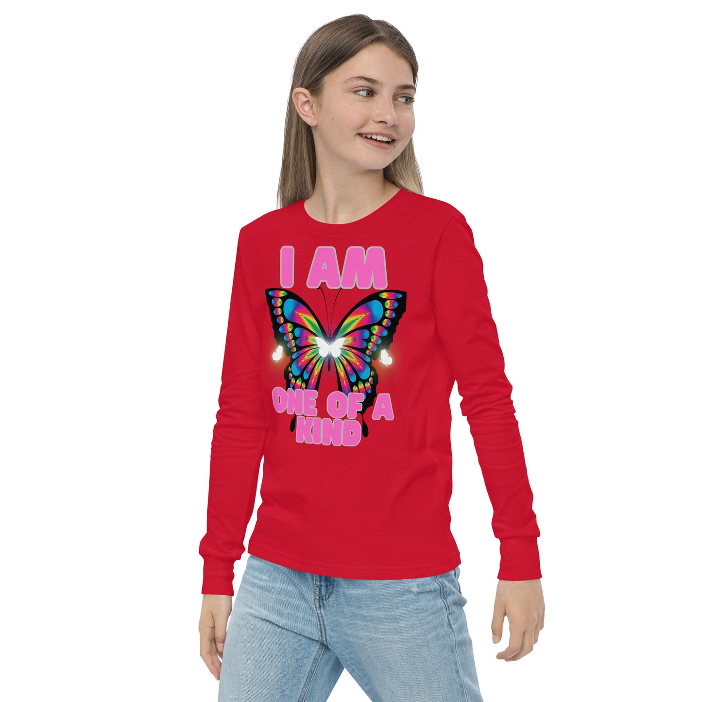 Girls Long Sleeve Tee - One Of A Kind