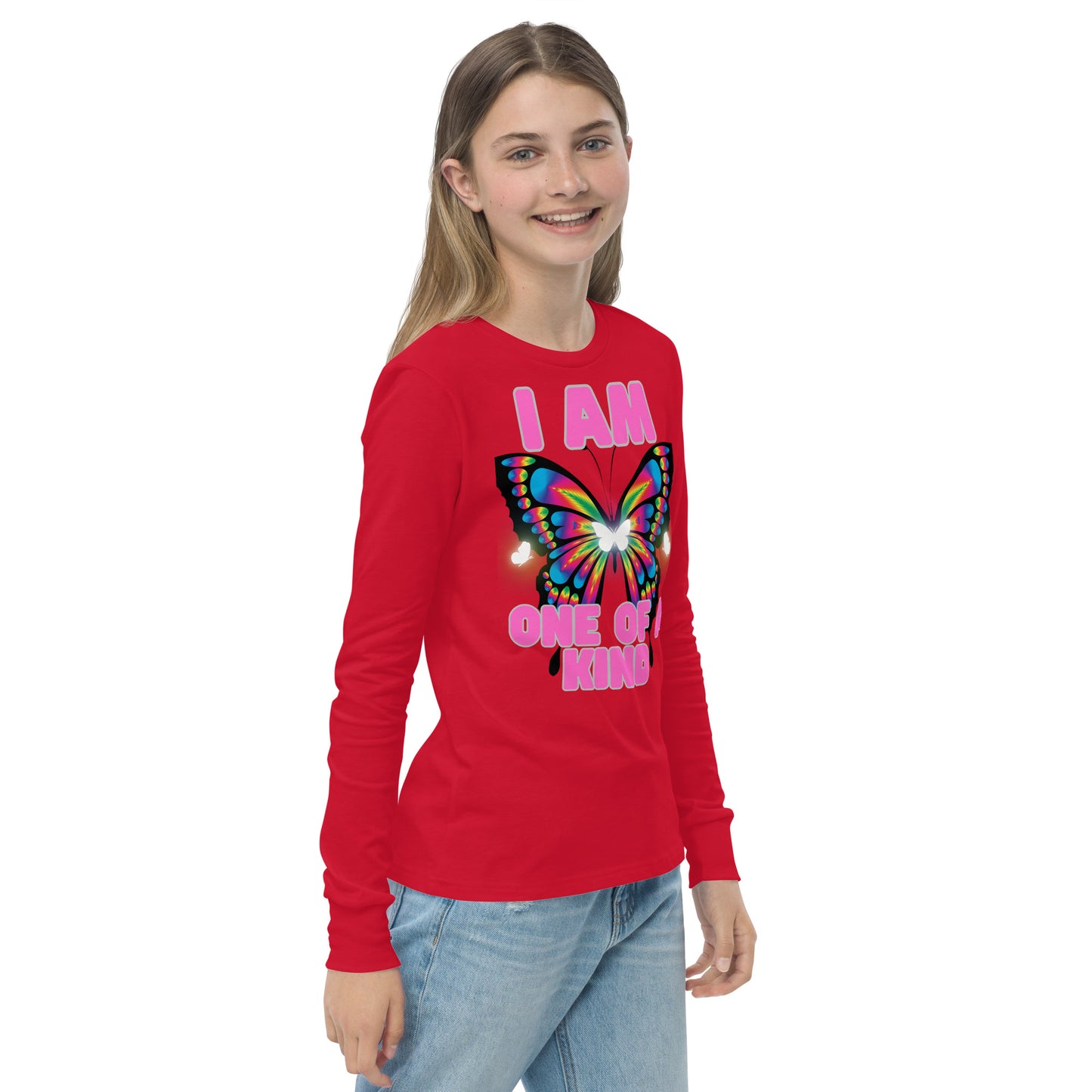 Girls Long Sleeve Tee - One Of A Kind