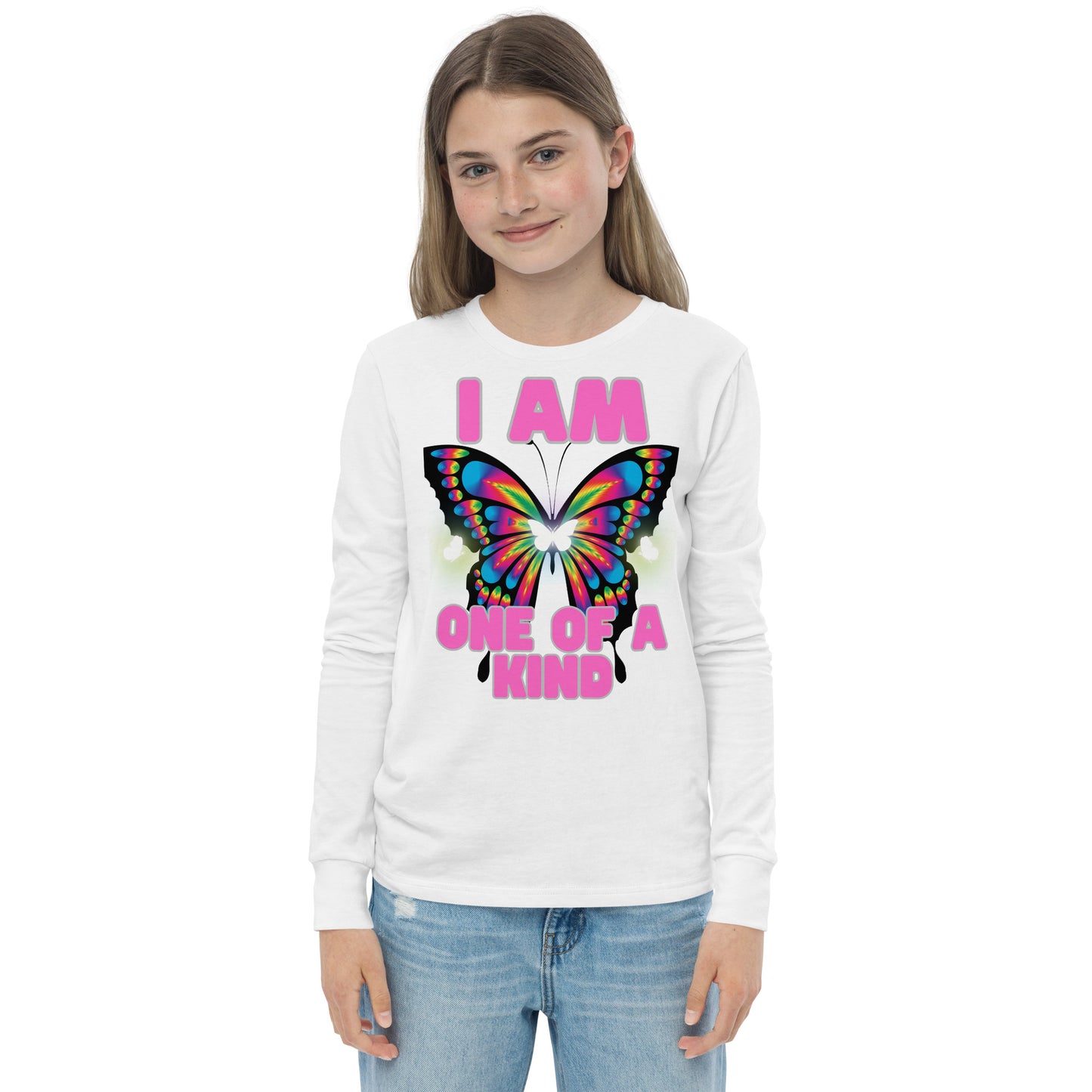 Girls Long Sleeve Tee - One Of A Kind